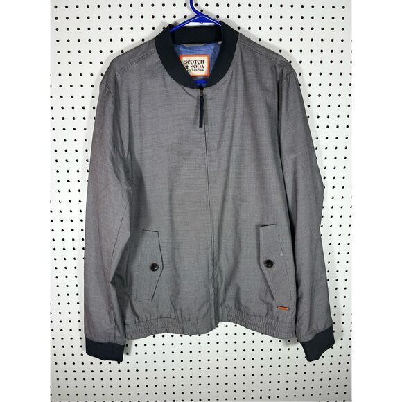 Scotch & Soda houndstooth bomber jacket size XL - Picture 1 of 14